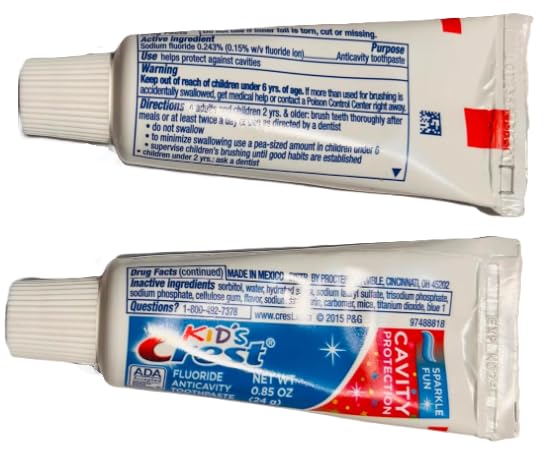 Foto 6 pulgar | Pasta De Dientes Crest Kids Cavity Protection Sparkle Fun 24 G X 36 - Venta Internacional.