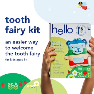 Foto 2 | Kit Hello Para El Hada De Los Dientes Con Cojín, Colgador De Puerta Y Osito De Peluche - Venta Internacional.