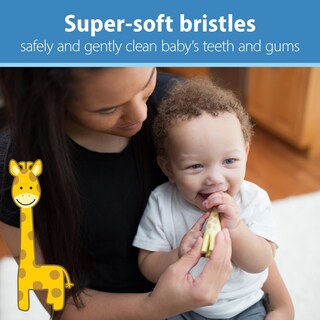 Foto 2 | Cepillo De Dientes De Entrenamiento Para La Jirafa Del Dr. Brown Para Bebés Y Niños Pequeños - Venta Internacional.