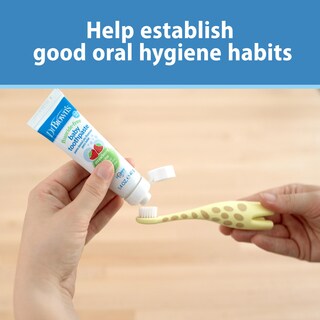 Foto 6 | Cepillo De Dientes De Entrenamiento Para La Jirafa Del Dr. Brown Para Bebés Y Niños Pequeños - Venta Internacional.