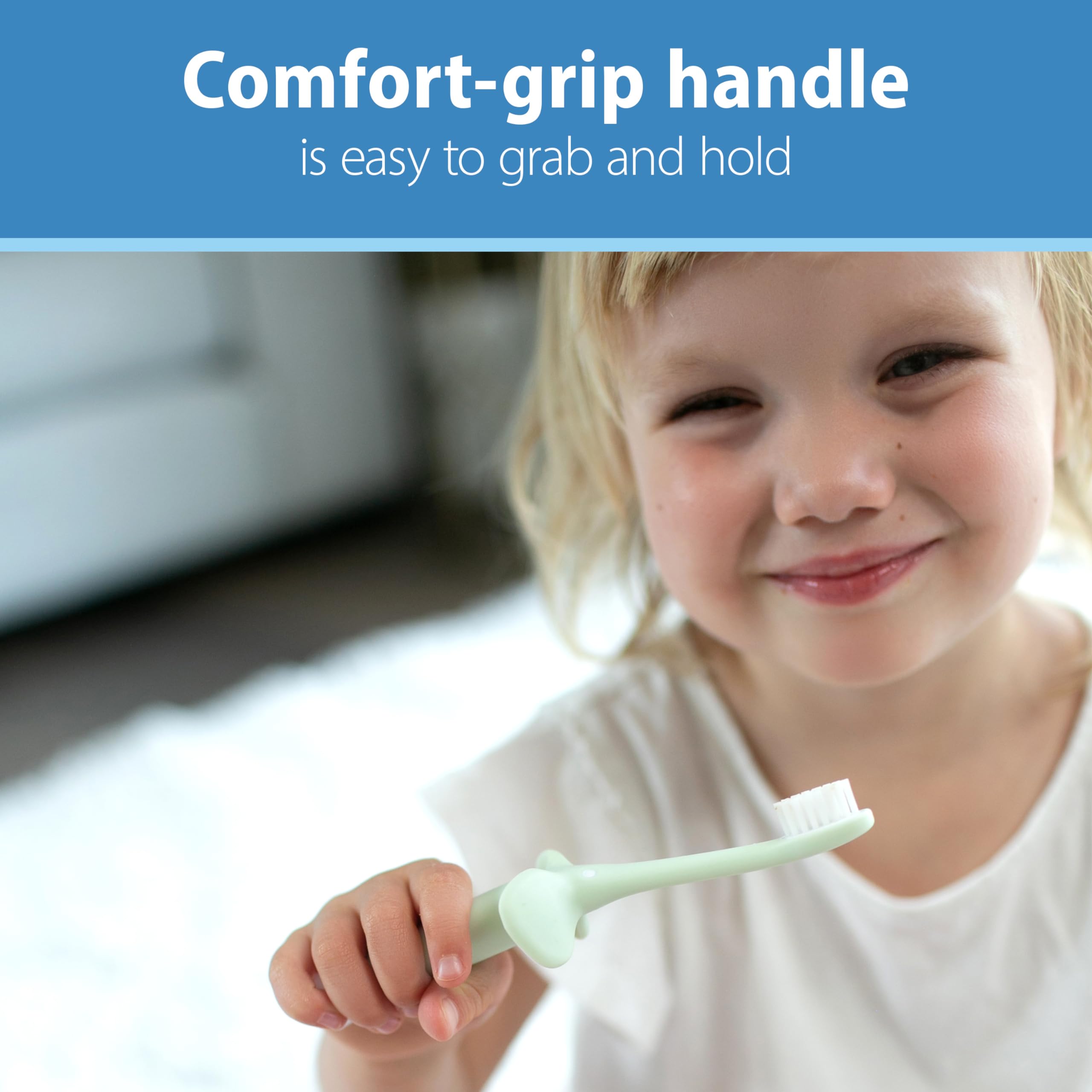 Foto 3 | Cepillo De Dientes Dr. Brown's Soft Baby Para Bebés De 0 A 3 Años - Venta Internacional.