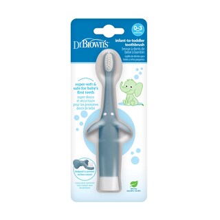 Foto 1 | Cepillo De Dientes De Entrenamiento Del Dr. Brown Para Bebés De 0 A 3 Años - Venta Internacional.