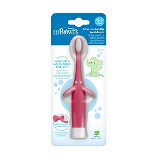 Foto 1 | Cepillo De Dientes De Entrenamiento Del Dr. Brown Para Bebés De 0 A 3 Años - Venta Internacional.