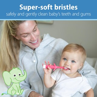 Foto 2 | Cepillo De Dientes De Entrenamiento Del Dr. Brown Para Bebés De 0 A 3 Años - Venta Internacional.