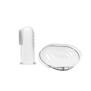Foto 7 | Cepillo De Dientes Para Dedos Dr. Brown's Silicone 3m+ Con Funda - Venta Internacional.