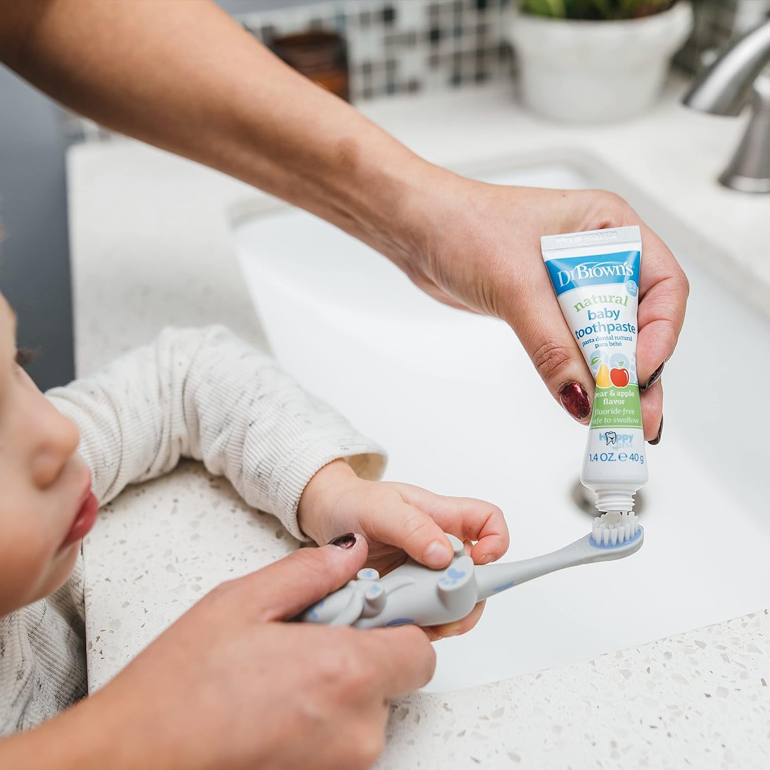 Foto 4 pulgar | Cepillo De Dientes Dr. Brown's Otter Para Niños Pequeños, Cerdas Suaves De 1 A 4 Años - Venta Internacional.