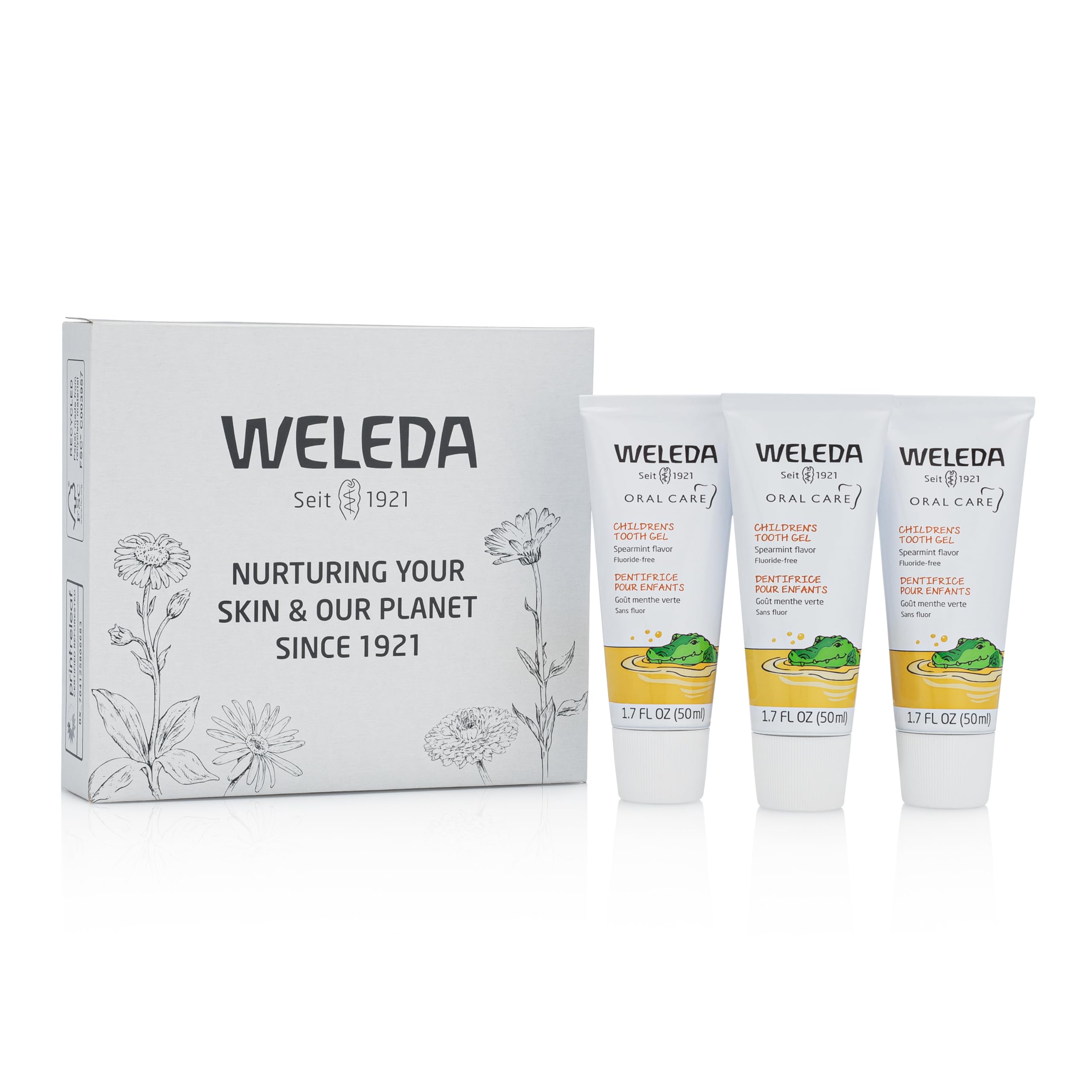 Foto 2 | Gel De Dientes Weleda Oral Care Para Niños, 50 Ml (paquete De 3), Sin Flúor - Venta Internacional.