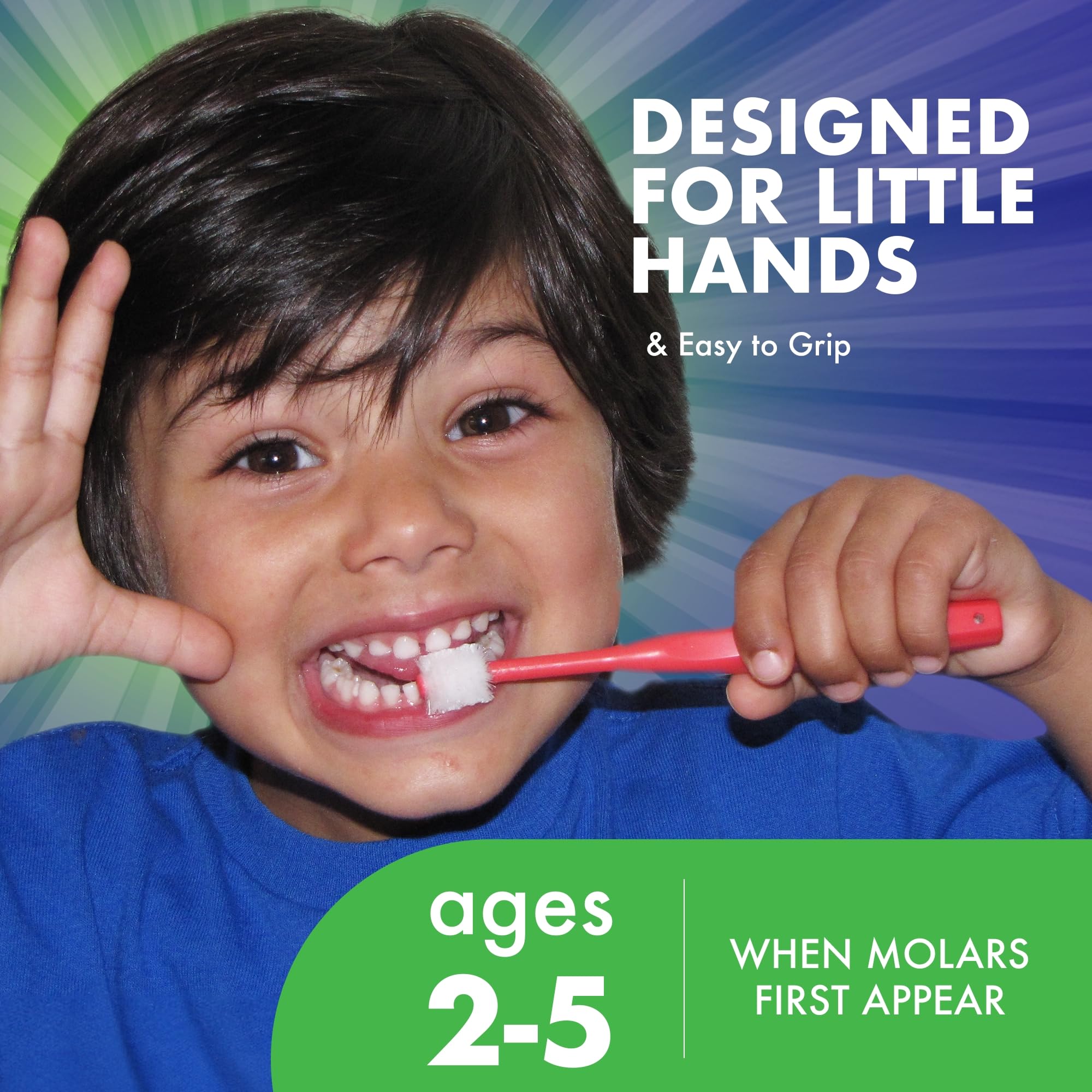 Foto 4 pulgar | Cepillo De Dientes Brilliant Oral Care Child Soft Bristles 2-5 Años - Venta Internacional.