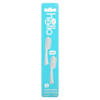 Foto 1 | Pack De 2 Cabezales Reemplazables Para Cepillos De Dientes Hello Soft - Venta Internacional.