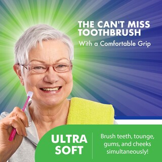 Foto 3 | Cepillo De Dientes Brilliant Specialty Para Adultos Redondo Ultra Suave Paquete De 3 - Venta Internacional.