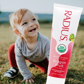 Foto 4 | Pasta De Dientes Radius Usda Organic Kids Dragon Fruit 90 Ml Paquete De 1 - Venta Internacional.