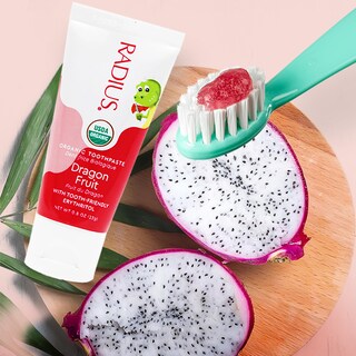 Foto 7 | Pasta De Dientes Radius Usda Organic Kids Dragon Fruit 90 Ml Paquete De 1 - Venta Internacional.