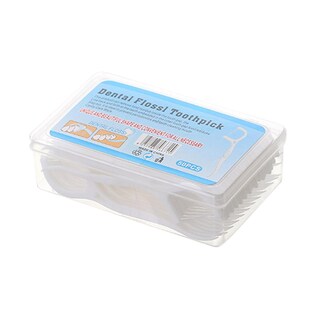 Foto 1 | Palitos De Hilo Dental Huoguo Desechables Para El Cuidado Bucal 50 Unidades - Venta Internacional.