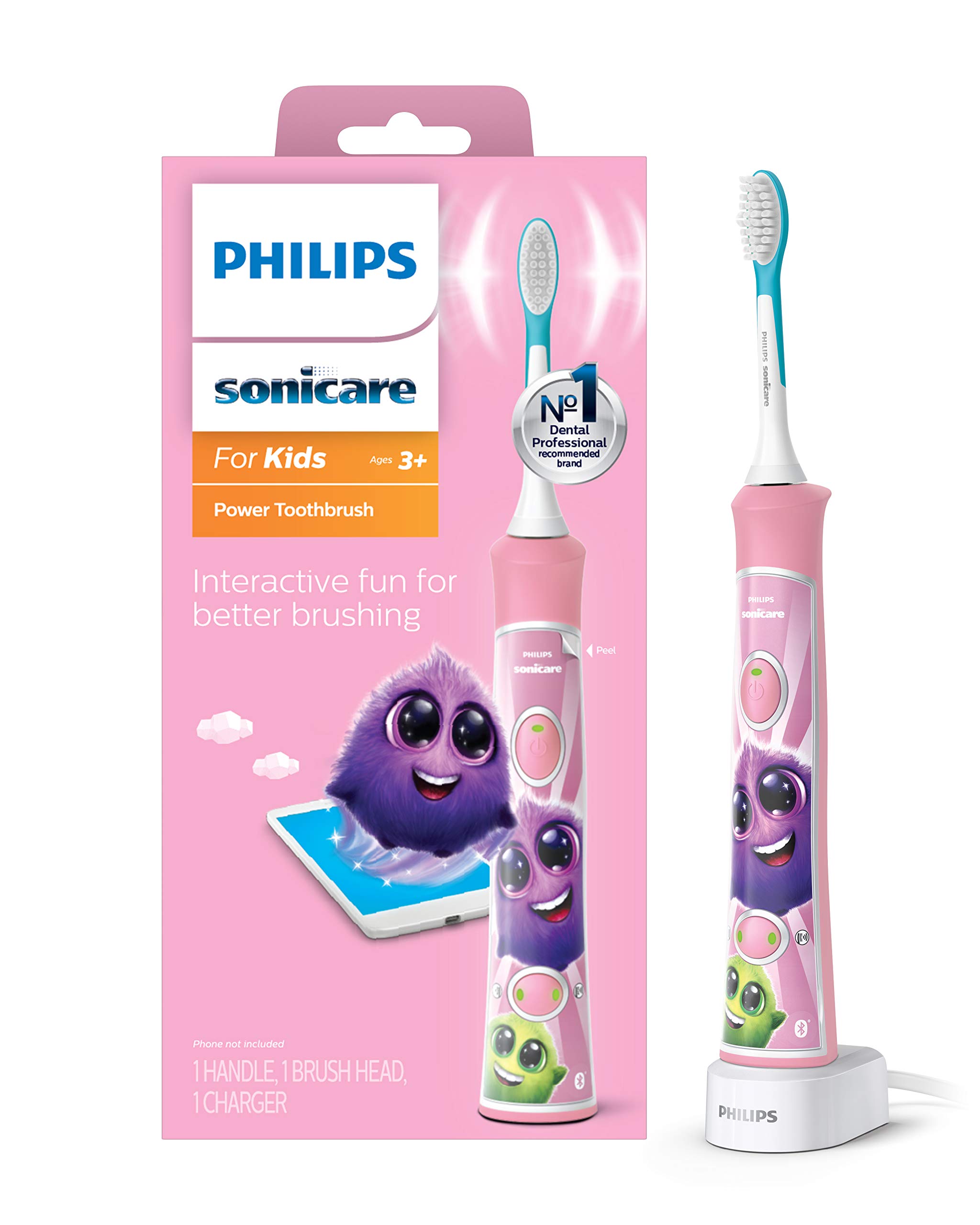 Cepillo De Dientes Eléctrico Philips Sonicare Para Niños A Partir De 3 Años  Color Rosa - Venta Internacional.