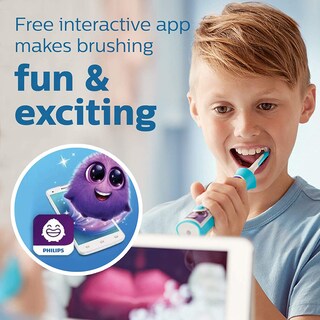 Foto 3 | Cepillo De Dientes Eléctrico Philips Sonicare Para Niños A Partir De 3 Años Color Rosa - Venta Internacional.