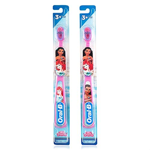 Foto 2 | Cepillo De Dientes Oral-b Princess Para Niñas De Más De 3 Años  Paquete De 4 - Venta Internacional.