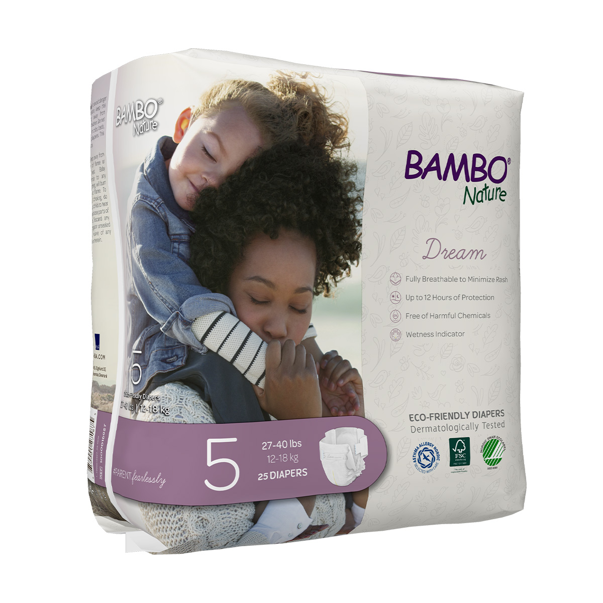 Pañales Bambo Nature Dream Piezas Talla 5