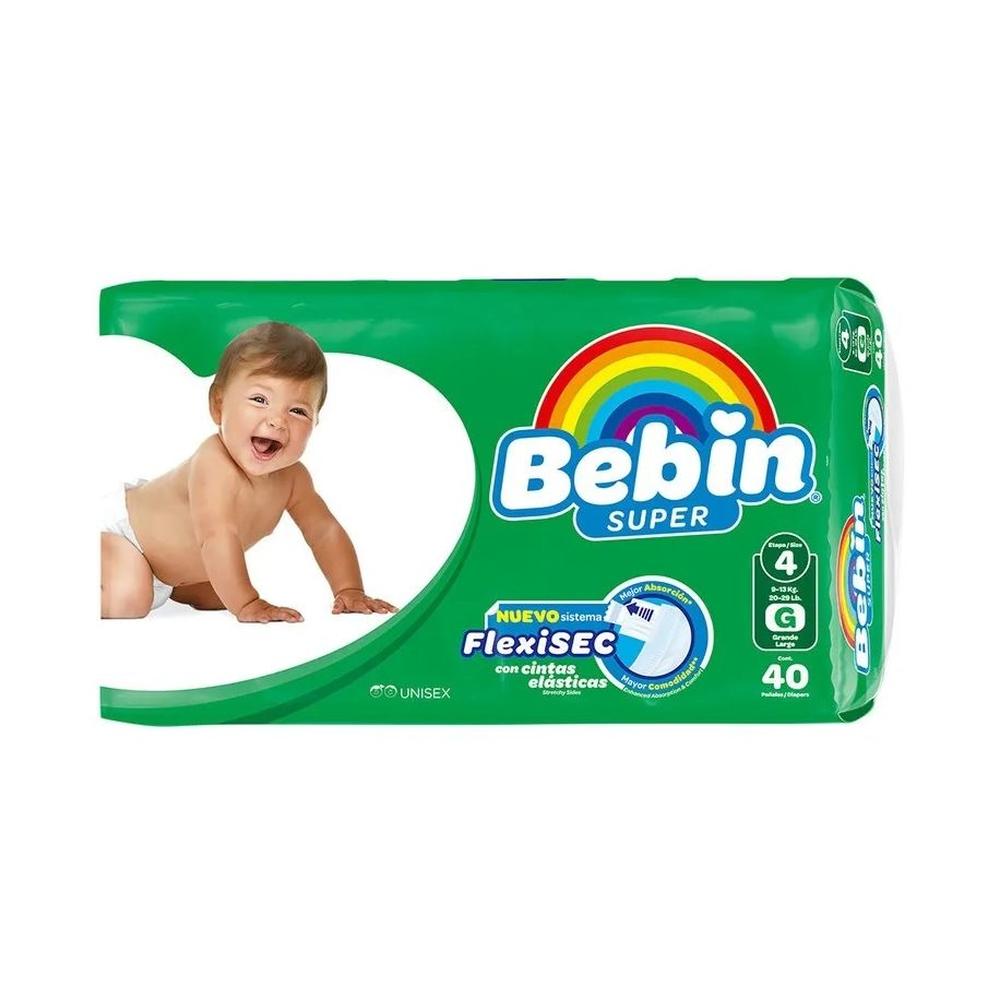 Foto 4 pulgar | Pañal Bebé G Etapa 4 - 160 Piezas, Bebin Super Flexisec