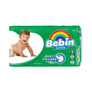 Foto 3 | Pañal Bebé G Etapa 4 - 160 Piezas, Bebin Super Flexisec