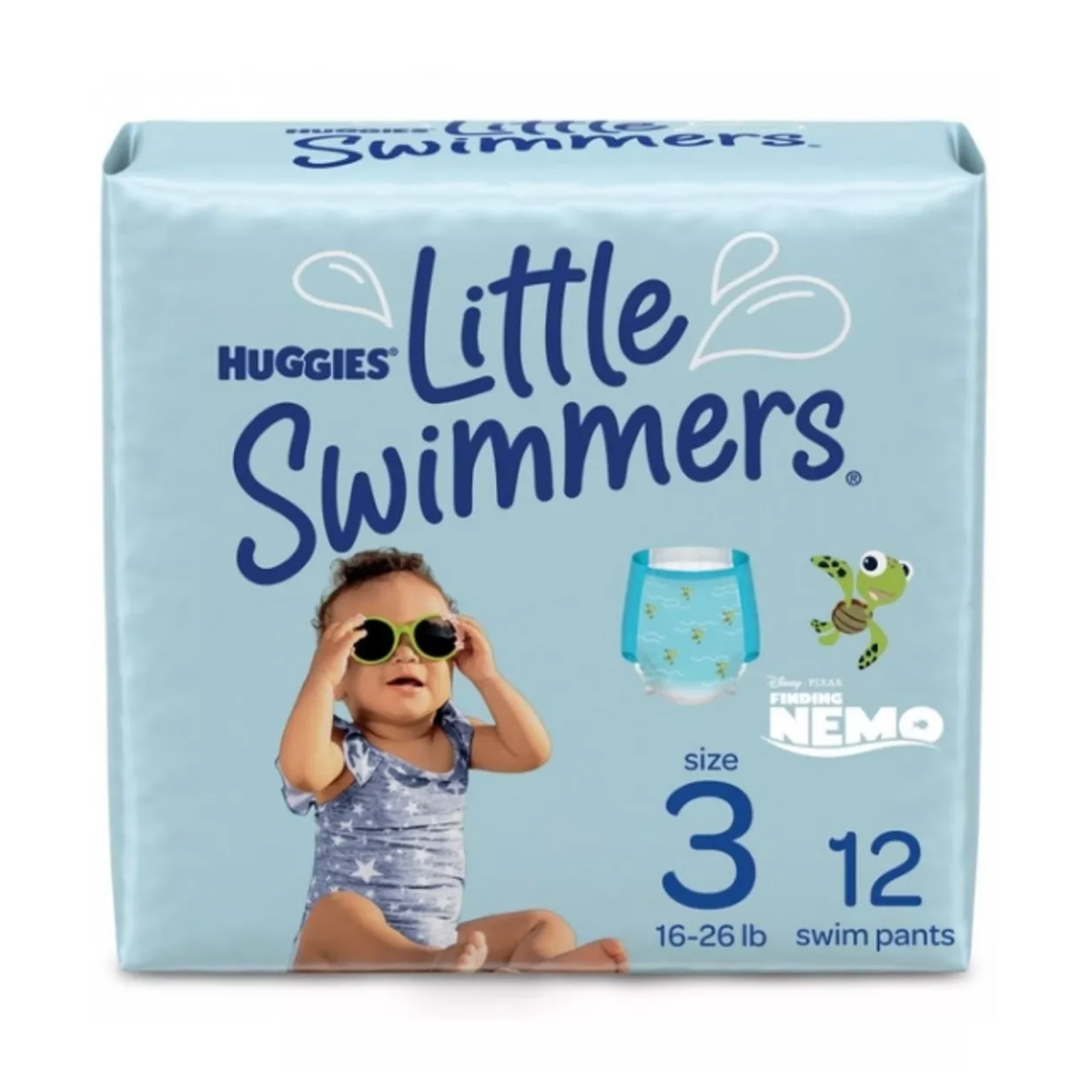 Pañales Huggies Little Swimmers Size 3 12 Piezas