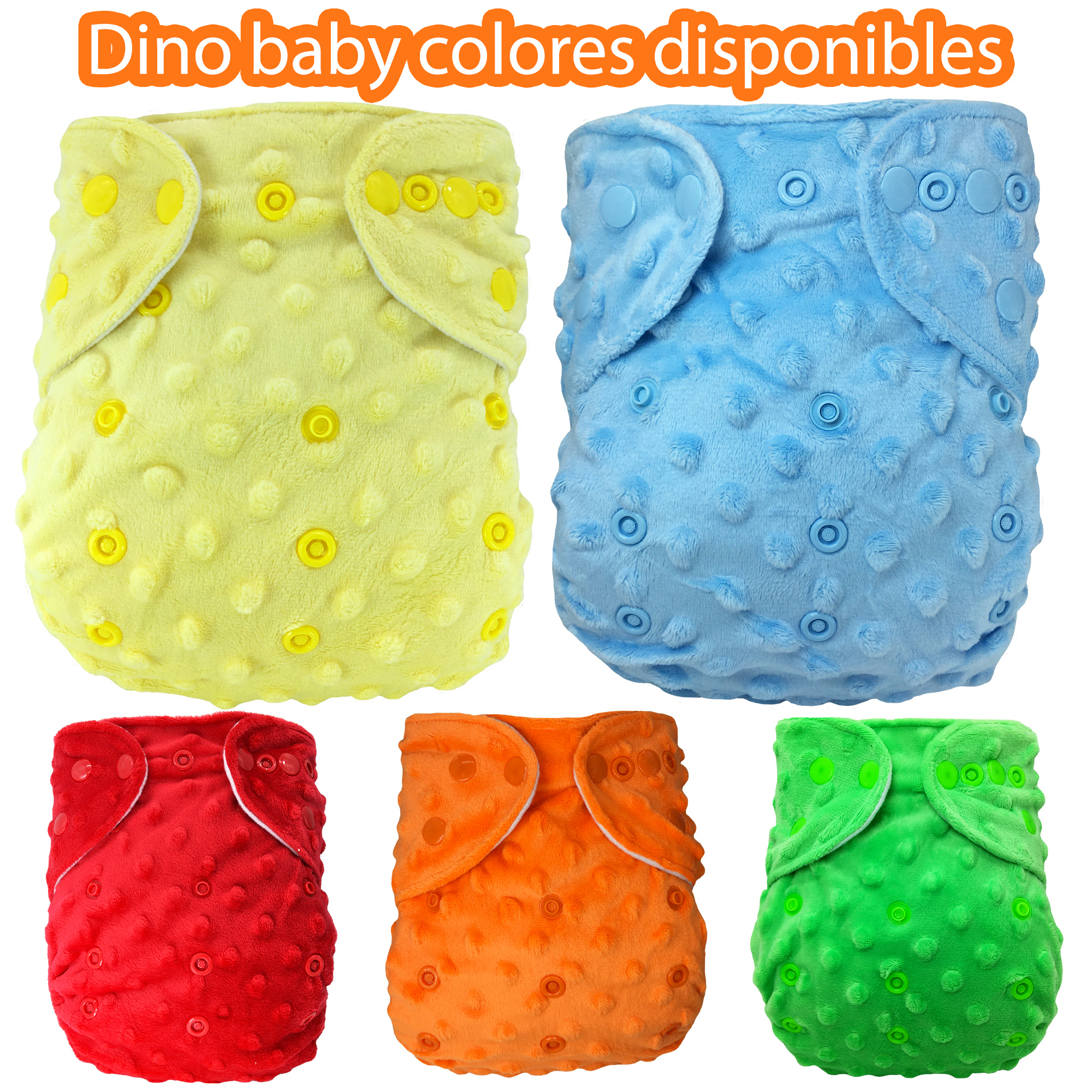 Foto 2 | Pañales de Tela Reutilizables Ecobaby Original con Rollo de Bambú