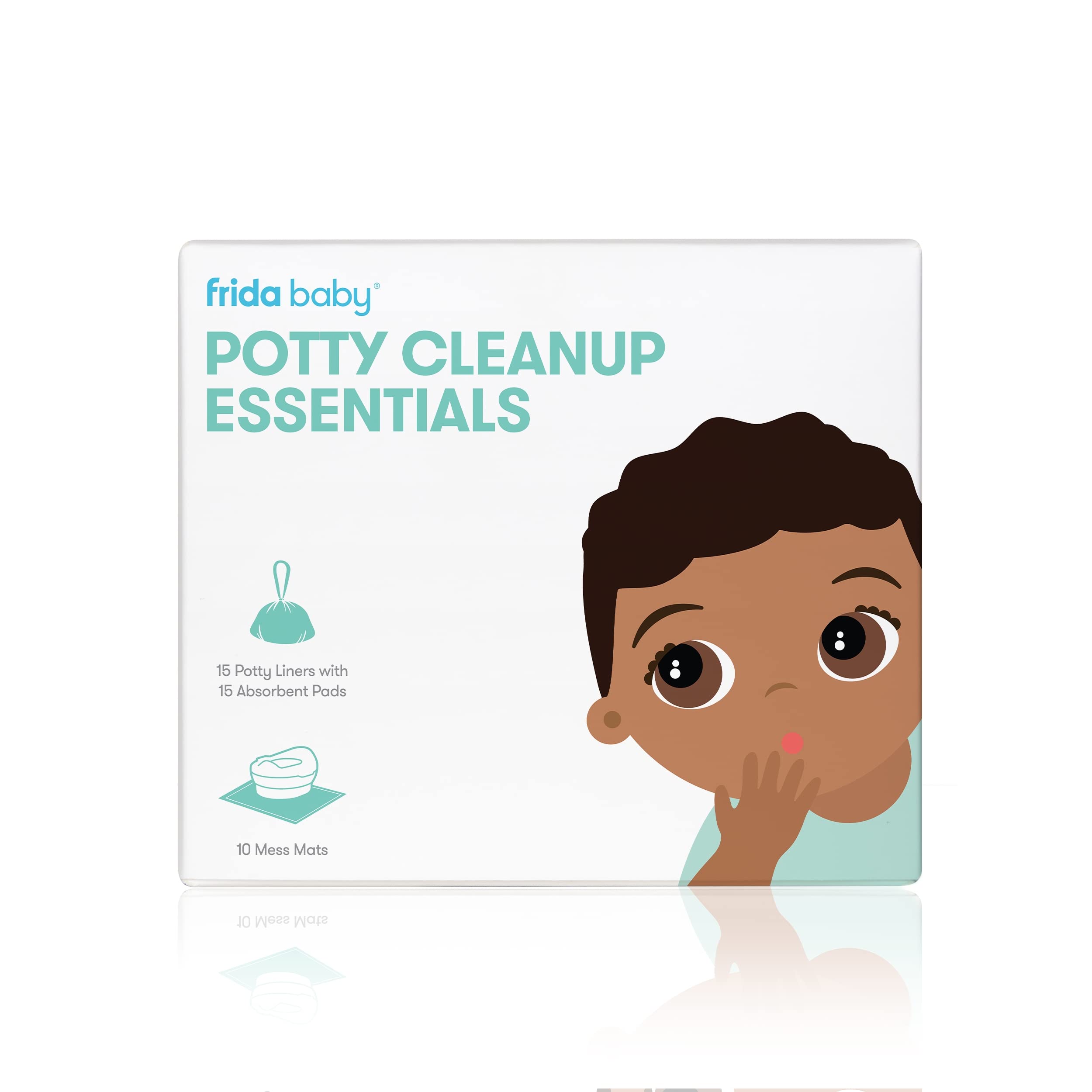 Foto 2 pulgar | 15 Forros Y 10 Alfombrillas Frida Baby De Potty Cleanup Essentials - Venta Internacional