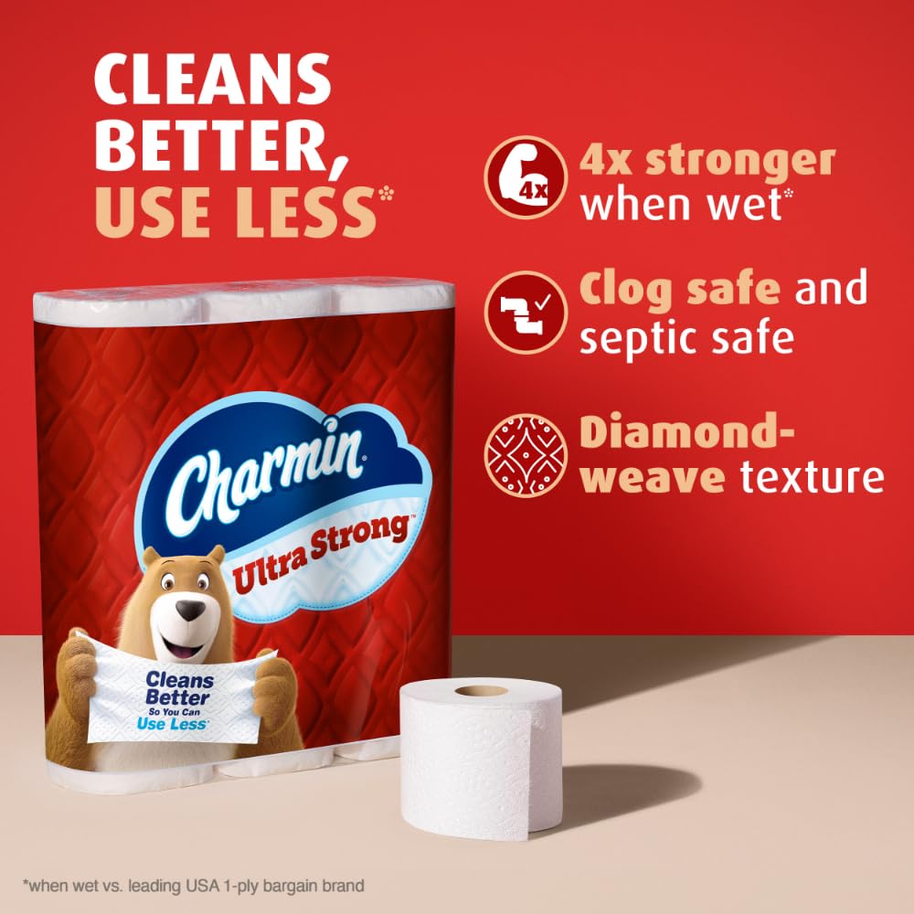 Foto 3 pulgar | Papel Higiénico Charmin Ultra Strong, 18 Mega Rollos, 220 Hojas - Venta Internacional.