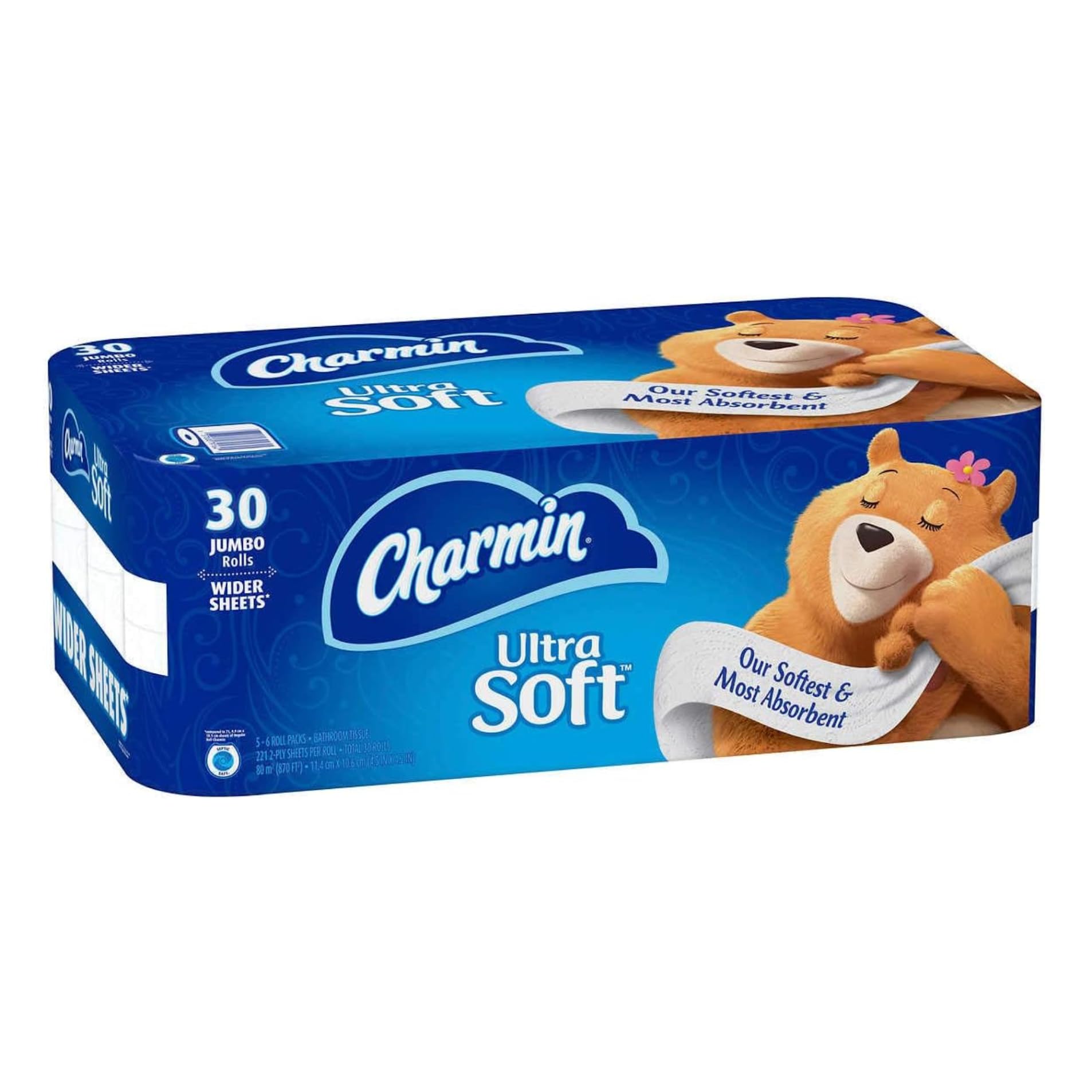Foto 4 pulgar | Papel Higiénico Charmin Ultra Soft 30 Rollos Gigantes De 2 Capas - Venta Internacional.
