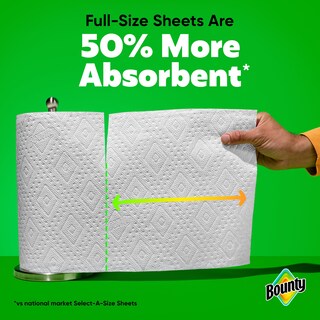 Foto 5 | Sábana Completa Paper Towels Bounty, Color Blanco, 2 Rollos Triples - Venta Internacional.