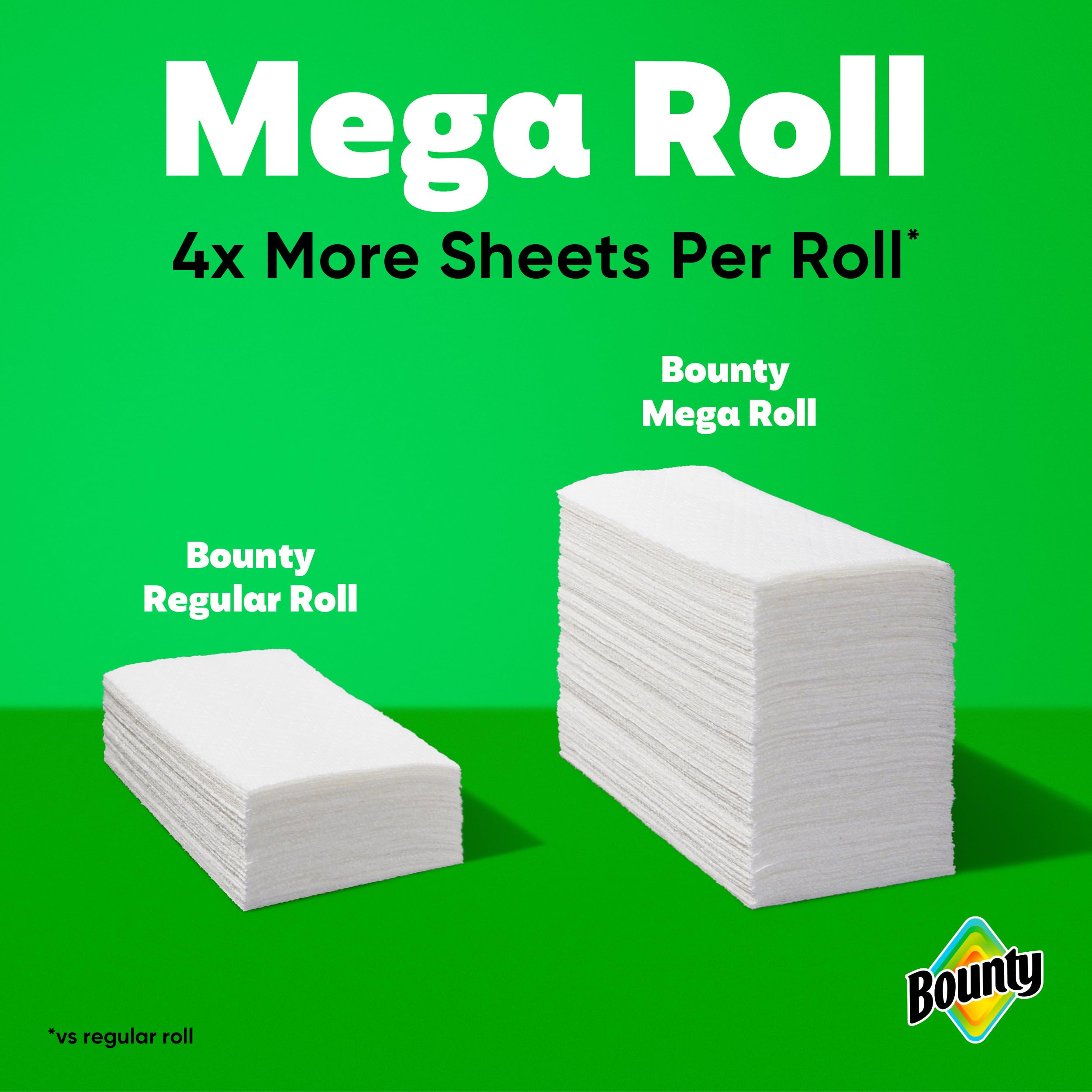 Foto 6 pulgar | Toallas De Papel Bounty Select-a Size, 2 Mega Rollos = 8 Normales - Venta Internacional.