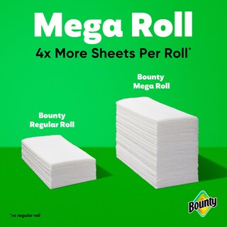 Foto 5 | Toallas De Papel Bounty Select-a Size, 2 Mega Rollos = 8 Normales - Venta Internacional.