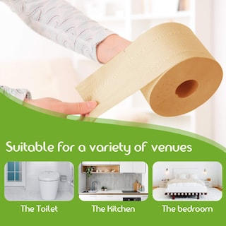 Foto 6 | Papel Higiénico Wbm Care Ultra Soft, 3 Capas, 40 Rollos, 155 Hojas - Venta Internacional.