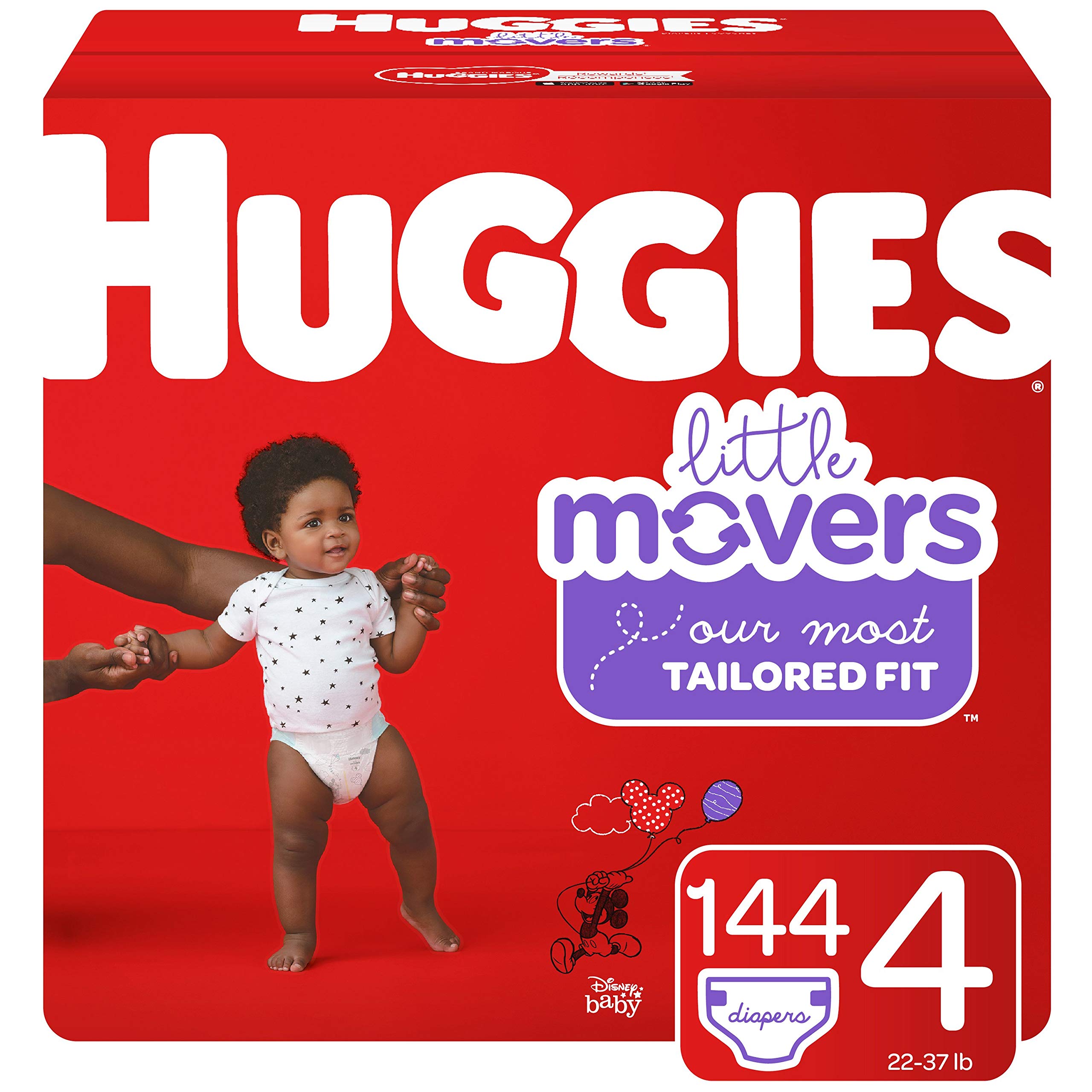 Foto 1 | Pañales Huggies Overnites Nighttime, Tamaño 4 (144 Unidades) - Venta Internacional.