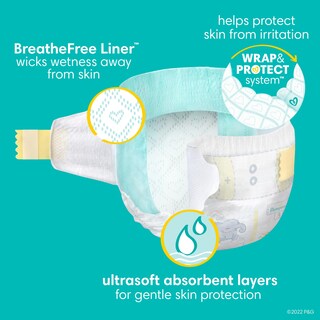 Foto 5 | Pañales Pampers, Tamaño 8, Ultrasuaves, 38 Unidades - Venta Internacional.