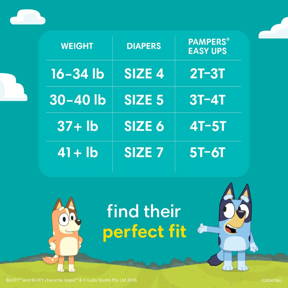 Foto 5 pulgar | Pantalones De Entrenamiento Pampers Easy Ups Para Niños Y Niñas 3t-4t, 22 Unidades - Venta Internacional.