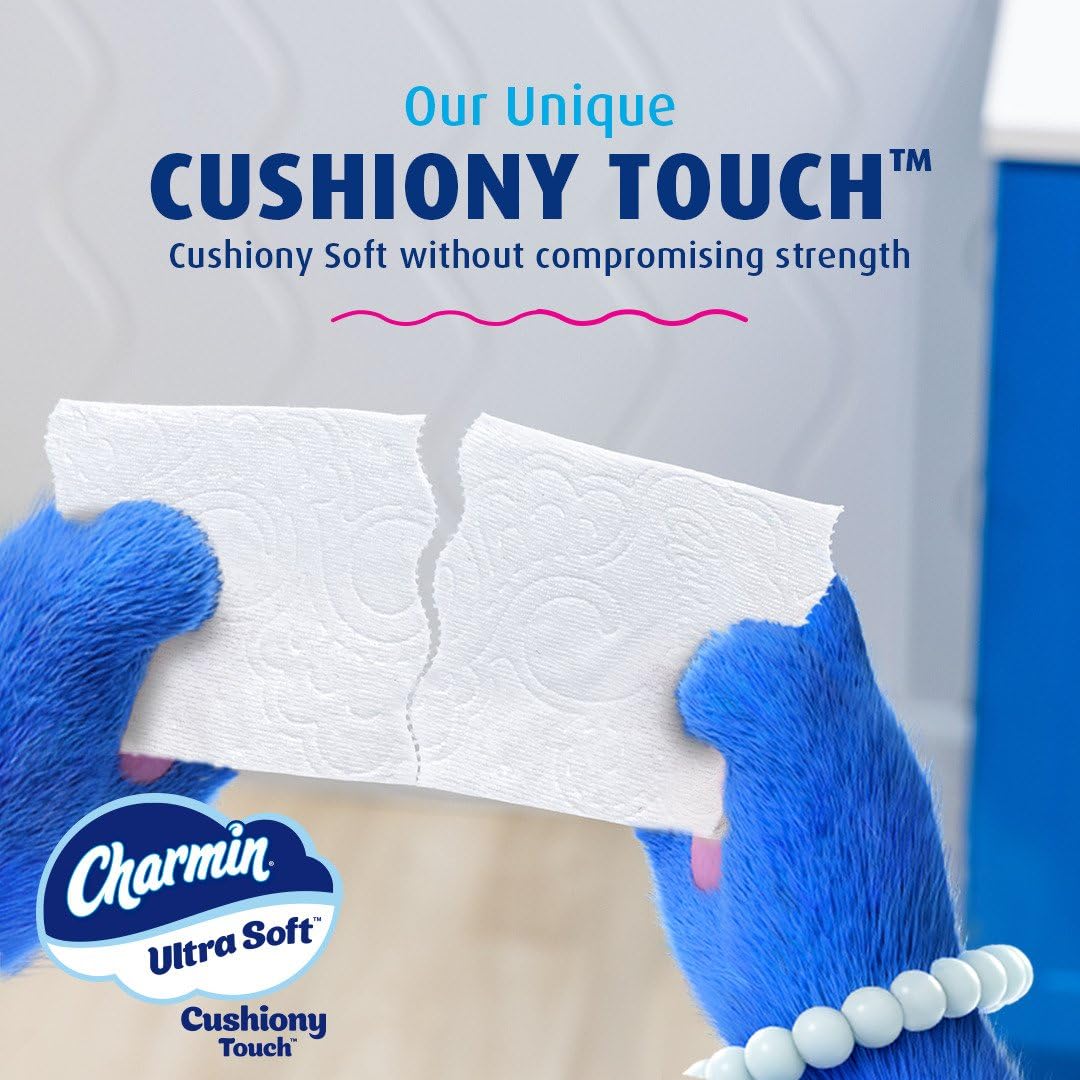 Foto 4 pulgar | Papel Higiénico Charmin Ultra Soft Cushiony Touch 24 Mega Rollos - Venta Internacional.
