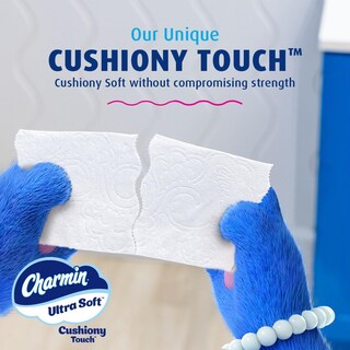 Foto 3 | Papel Higiénico Charmin Ultra Soft Cushiony Touch 24 Mega Rollos - Venta Internacional.