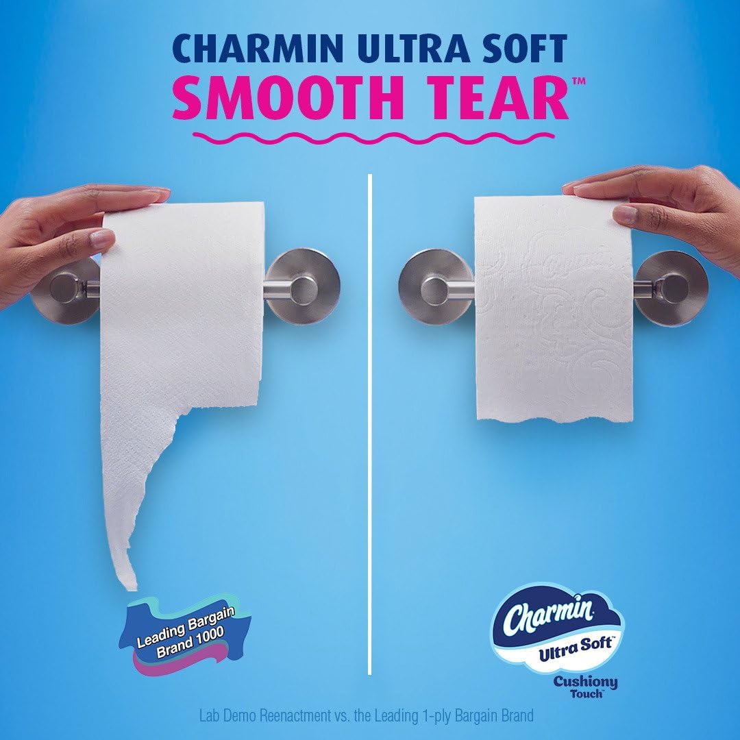 Foto 7 pulgar | Papel Higiénico Charmin Ultra Soft Cushiony Touch 24 Mega Rollos - Venta Internacional.