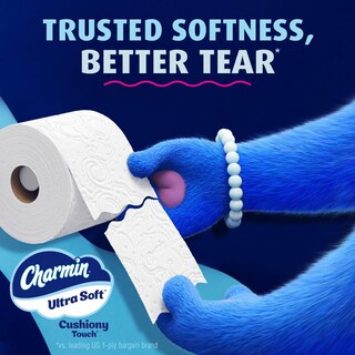 Foto 7 | Papel Higiénico Charmin Ultra Soft Cushiony Touch 24 Mega Rollos - Venta Internacional.