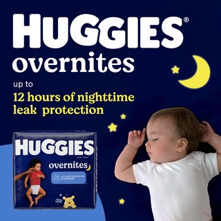 Foto 2 | Pañales De Noche Huggies Overnites, Tamaño 6 (16-18 Kg), 36 Unidades - Venta Internacional.