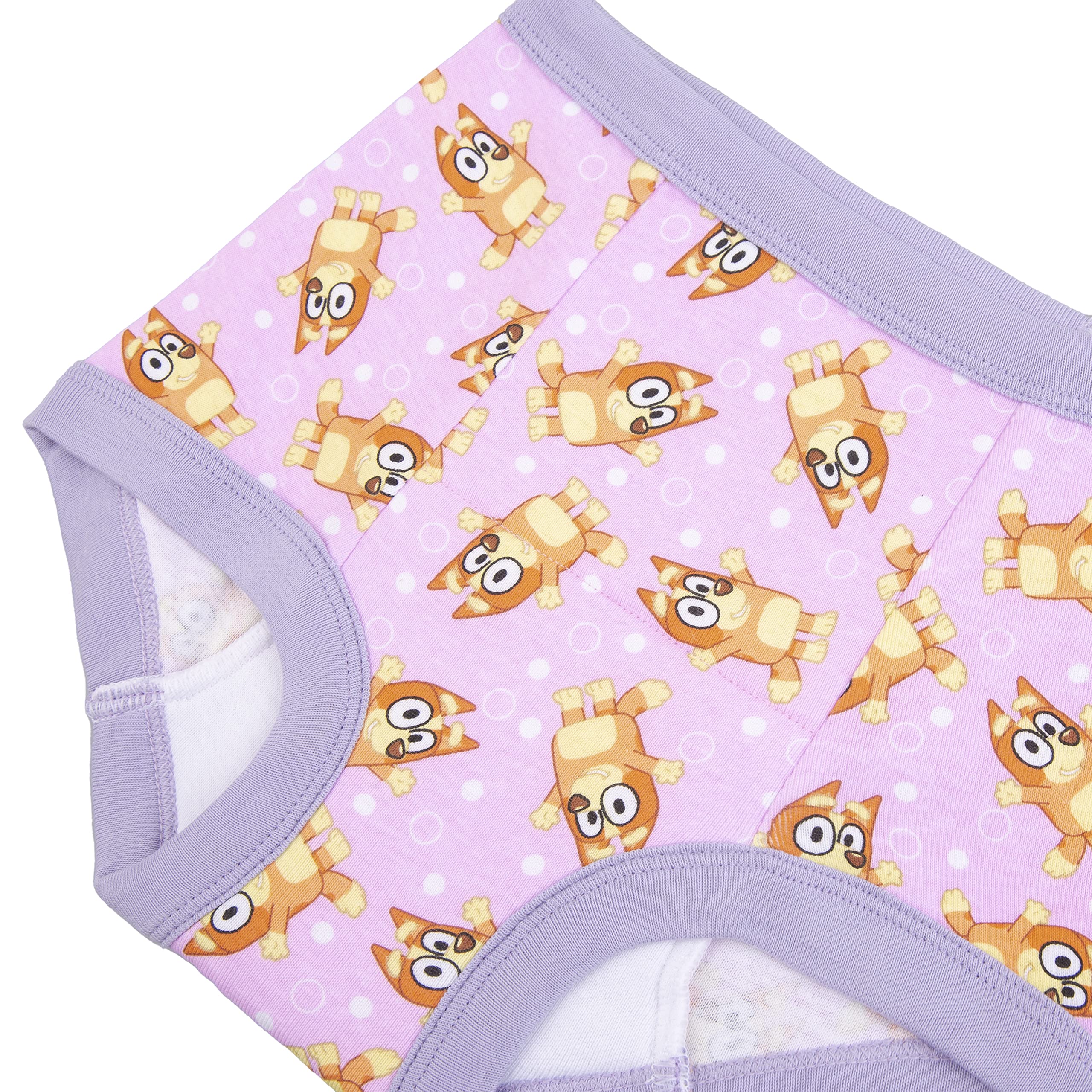 Foto 5 pulgar | Pantalones Bluey Para Ir Al Baño, Paquete De 7, Con Pegatinas Y Tabla, 18m-4t - Venta Internacional.