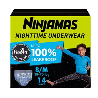 Foto 1 | Ropa Interior Para Mojar La Cama Por La Noche Mima A Ninjamas Boys S/m - Venta Internacional.