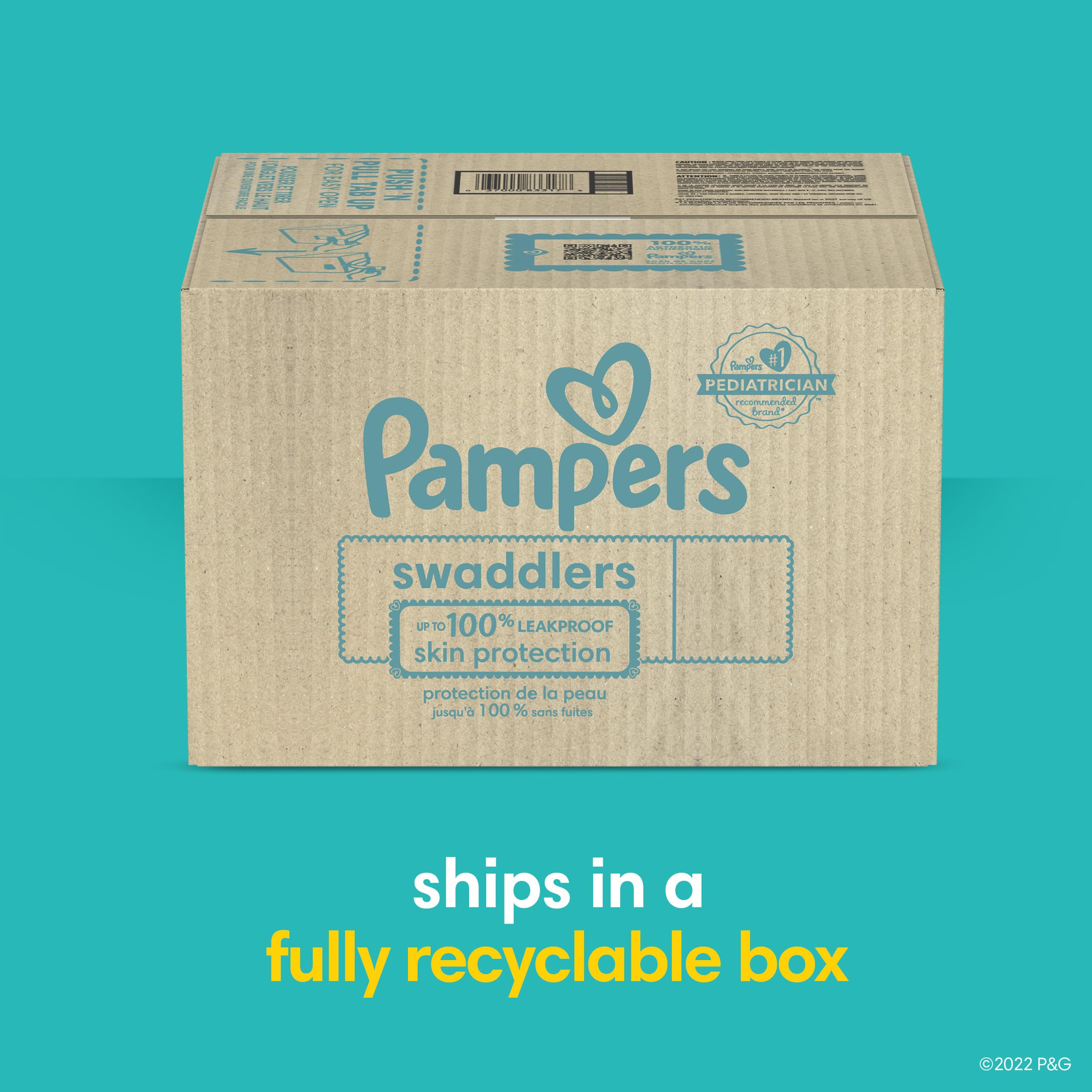 Foto 7 pulgar | Pañales Pampers, Tamaño 8, Ultrasuaves, 76 Unidades - Venta Internacional.