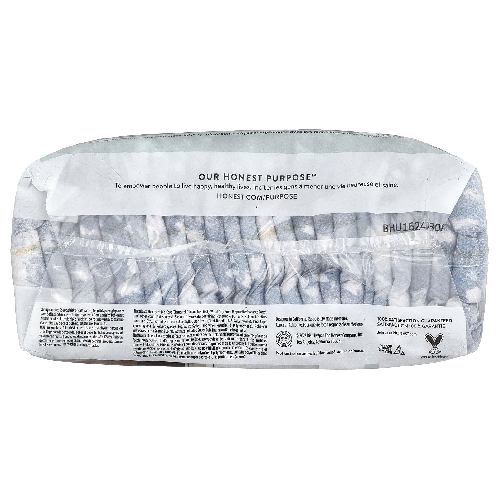 Foto 3 pulgar | Pañales The Honest Company Clean Conscious, Talla 4, 10-16 Kg, 23 - Venta Internacional.