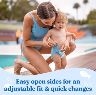 Foto 5 | Pañales De Natación Desechables Huggies Little Swimmers Talla 3 - Venta Internacional.