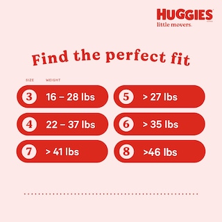 Foto 2 | Pañales Huggies Little Movers Talla 8 (21+ Kg) 38 Unidades - Venta Internacional.