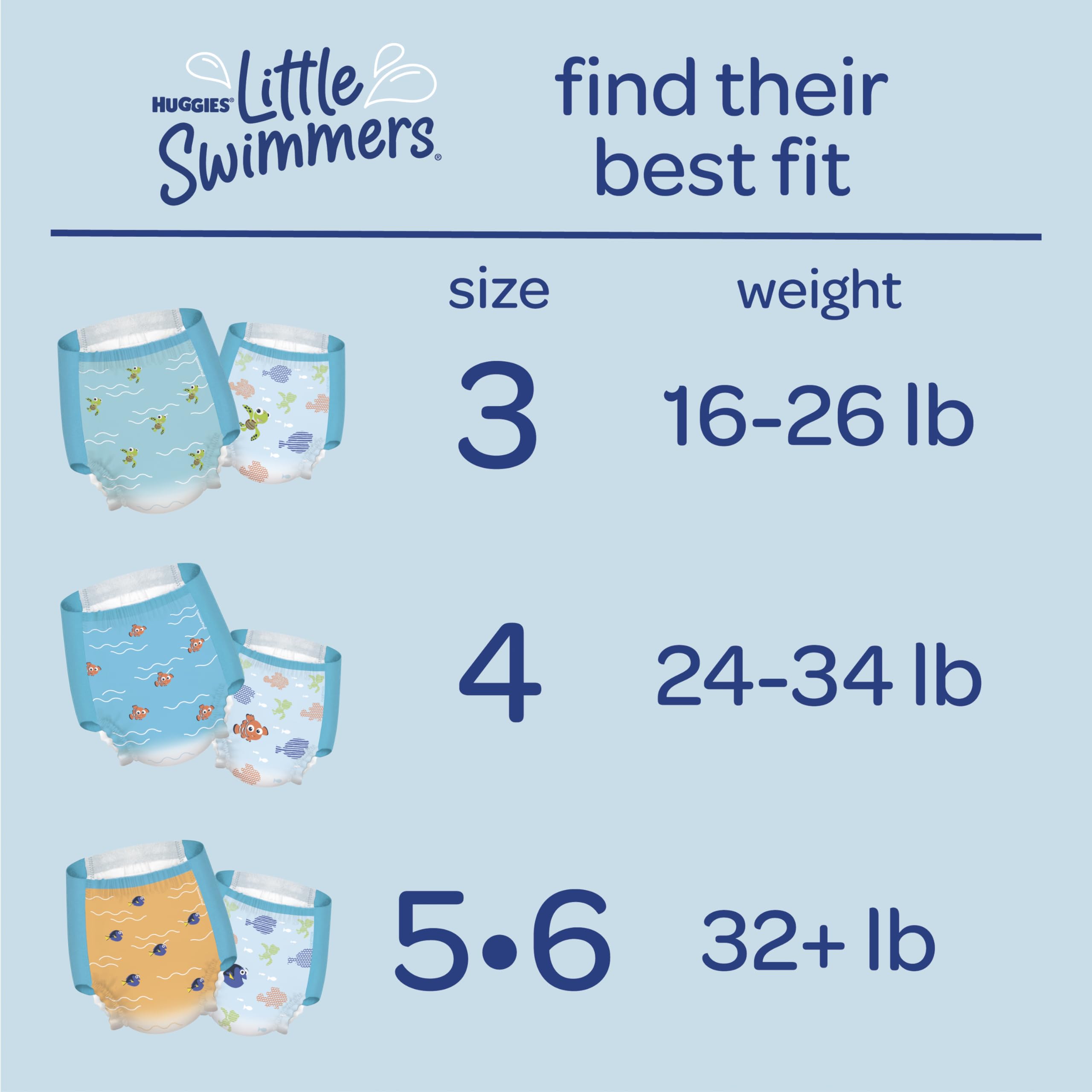 Foto 4 pulgar | Pañales De Natación Huggies Little Swimers  Talla 4 (11-15 Kg)  36 Unidades - Venta Internacional.