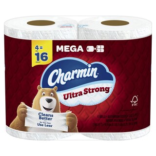 Foto 1 | Papel Higiénico Charmin Ultra Strong 4 Mega Rollos 242 Hojas - Venta Internacional.