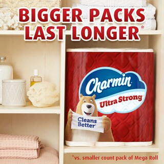 Foto 5 | Papel Higiénico Charmin Ultra Strong 4 Mega Rollos 242 Hojas - Venta Internacional.