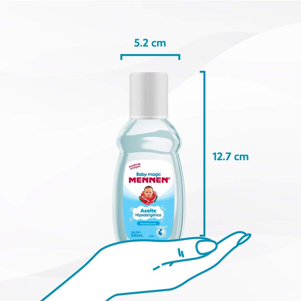 Foto 4 pulgar | Aceite Para Bebé Mennen Baby Magic 100 Ml